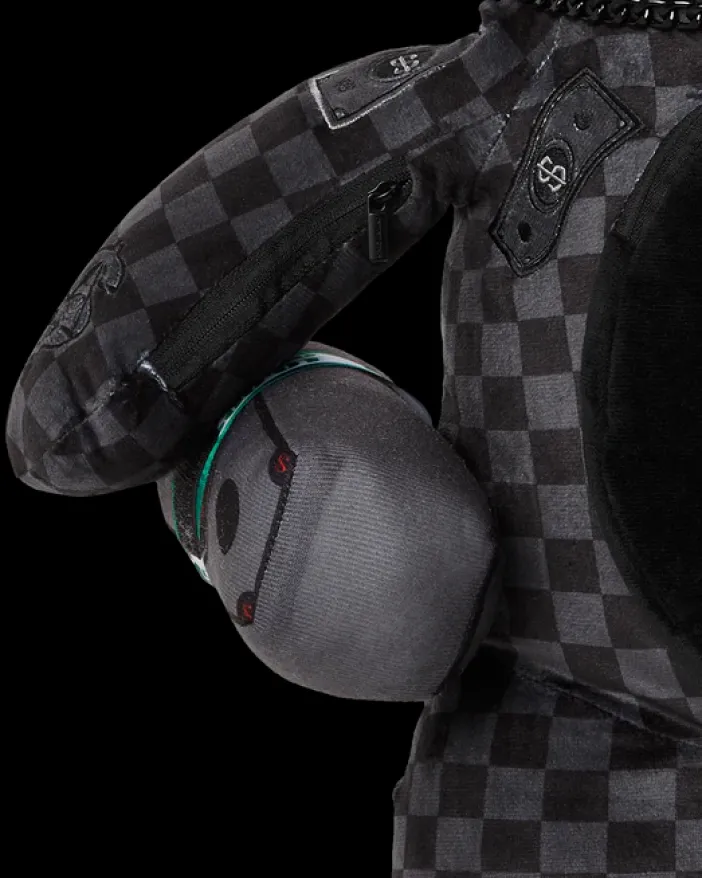 'WHAT THE BEEP' SHARK MONEYBEAR TEDDYBEAR BACKPACK>SPRAYGROUND Clearance