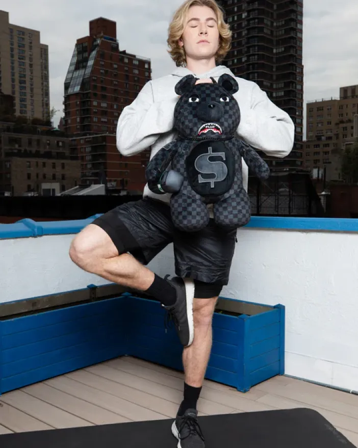 'WHAT THE BEEP' SHARK MONEYBEAR TEDDYBEAR BACKPACK>SPRAYGROUND Clearance