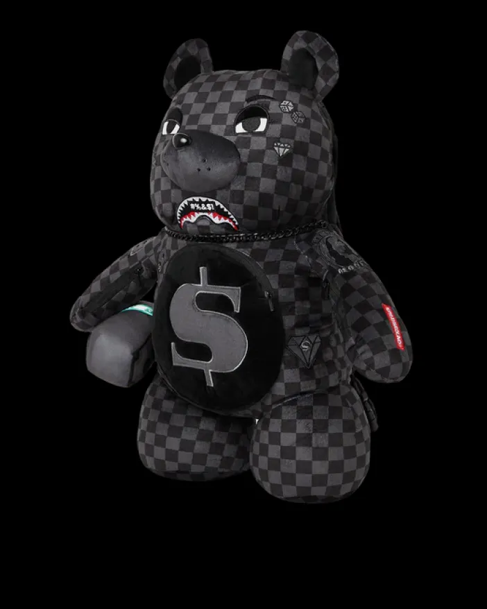 'WHAT THE BEEP' SHARK MONEYBEAR TEDDYBEAR BACKPACK>SPRAYGROUND Clearance