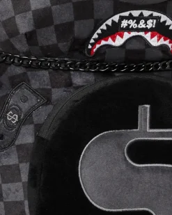 'WHAT THE BEEP' SHARK MONEYBEAR TEDDYBEAR BACKPACK><noscript><img width=