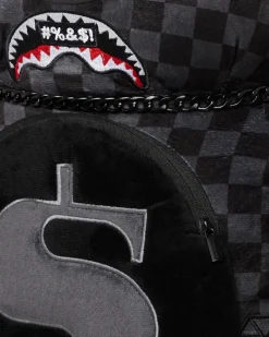 'WHAT THE BEEP' SHARK MONEYBEAR TEDDYBEAR BACKPACK><noscript><img width=