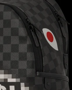 'WHAT THE BEEP' SHARK SAVAGE BACKPACK><noscript><img width=