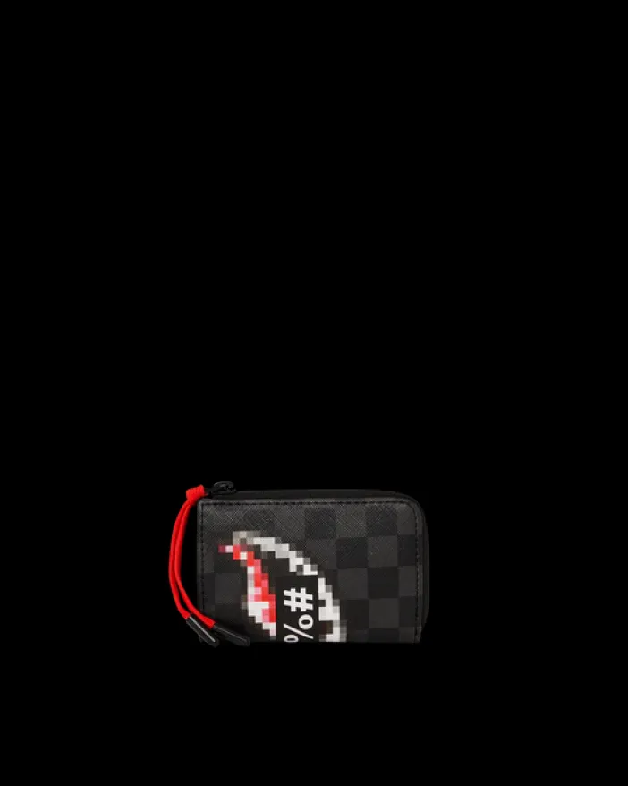'WHAT THE BEEP' SHARK WALLET>SPRAYGROUND New
