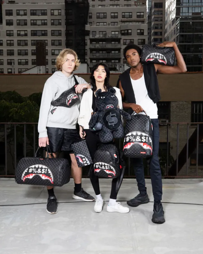 'WHAT THE BEEP' SHARK WALLET>SPRAYGROUND New