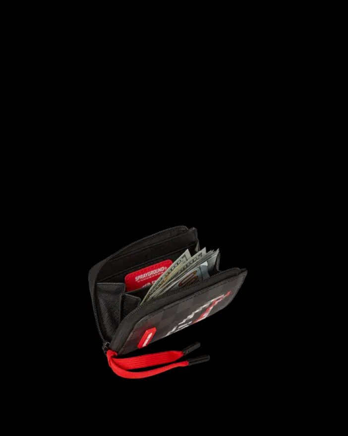 'WHAT THE BEEP' SHARK WALLET>SPRAYGROUND New