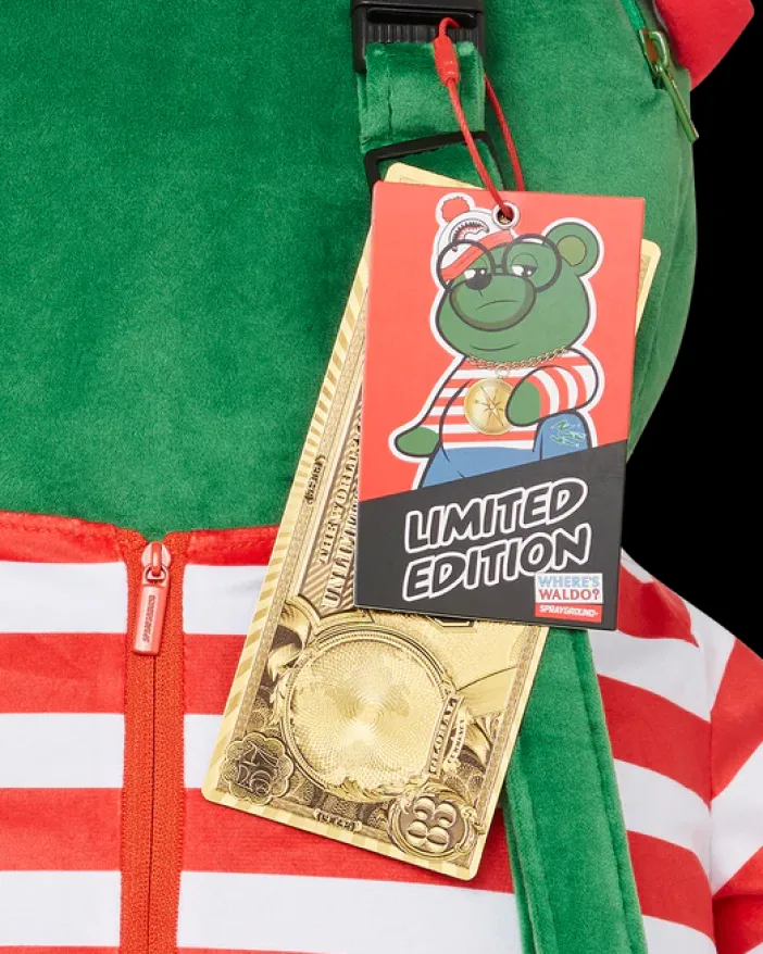 WHERES WALDO MONEYBEAR TEDDYBEAR BACKPACK>SPRAYGROUND Online