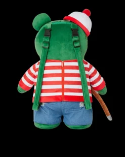 WHERES WALDO MONEYBEAR TEDDYBEAR BACKPACK><noscript><img width=