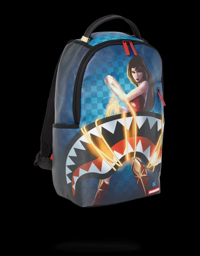 WONDER WOMAN: LASSO SHARK DLXV BACKPACK>SPRAYGROUND Best