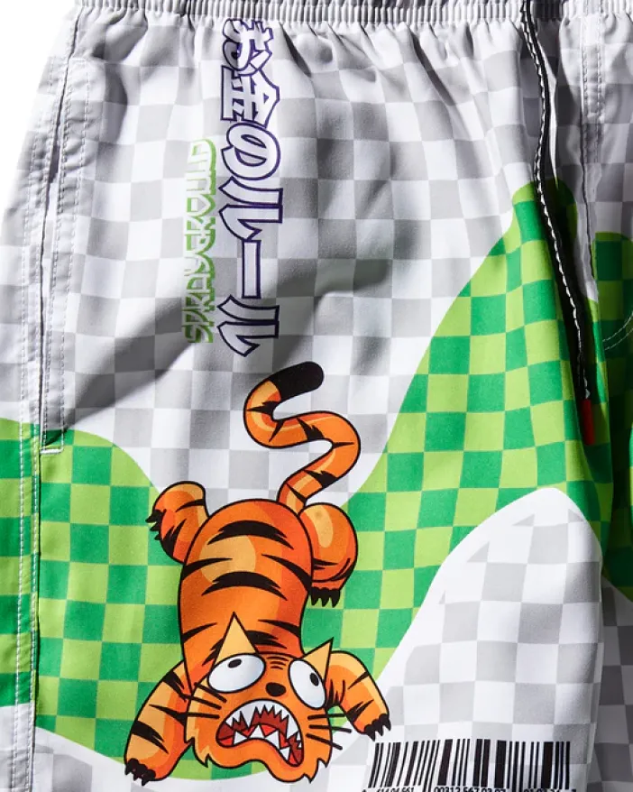 WTF ART SHOTO SWIM TRUNKS>SPRAYGROUND Clearance