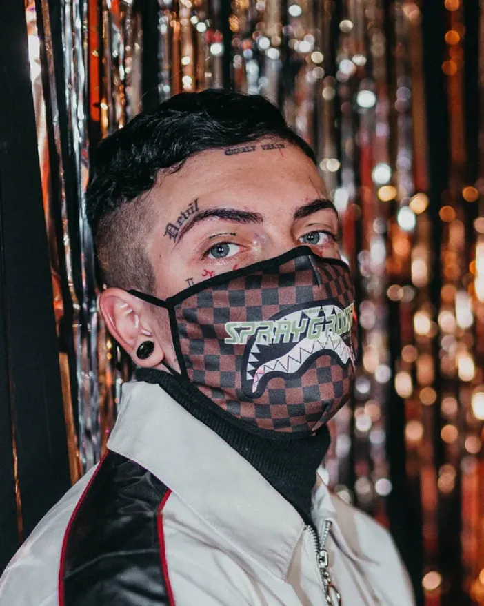 WTF MISFIT FACE MASK>SPRAYGROUND Sale