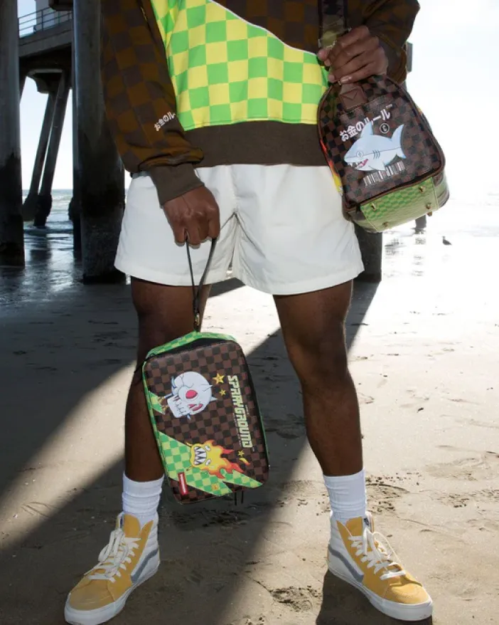 WTF SHARK TOILETRY BAG>SPRAYGROUND Outlet