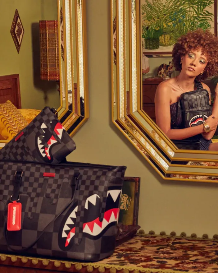 XTC GREY SHARKS IN PARIS TOTE>SPRAYGROUND Best