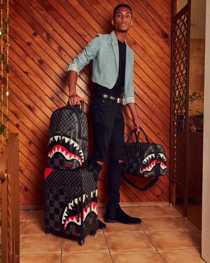 XTC GREY SHARKS IN PARIS JETSETTER CARRY-ON LUGGAGE>SPRAYGROUND Outlet