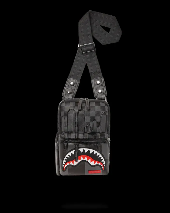 XTC GREY SHARKS IN PARIS SLING>SPRAYGROUND
