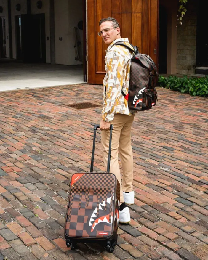 XTC SHARKS IN PARIS JETSETTER CARRY-ON LUGGAGE>SPRAYGROUND
