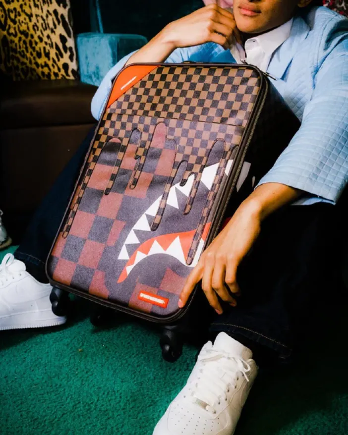 XTC SHARKS IN PARIS JETSETTER CARRY-ON LUGGAGE>SPRAYGROUND
